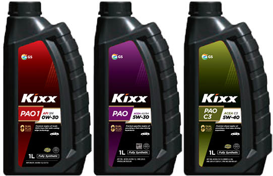 Kixx PAO được sản xuất với Công nghệ Hai cộng  (Dual Plus Technology)